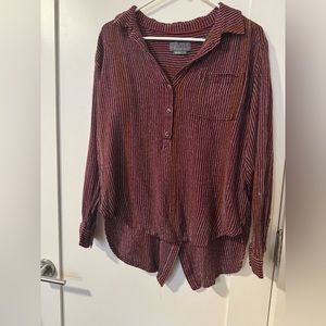 Beautifully detailed Anthropologie Shirt